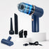 DIFABELLA 2-in-1 Wireless Car Vacuum Cleaner, High Power Cordless Mini Vacuum with LED Lighting