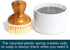 2 Pack Set, Grove Co. Bubble-Up Dish Soap Dispenser & Brush Ergonomically Designed Dish Scrubber, Removes Tough Messes