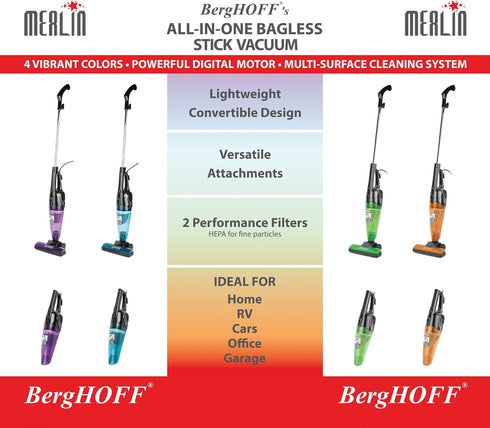 1 Set BergHOFF's Arnica Merlin Replacement Filter for All-in-ONE Vacuum Cleaner, Now Get Free