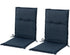 Helios&Hestia Indoor High Back Rocking Chair Cushions with Back Elastic and Ties,