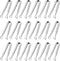 Anytrp Mini Serving Tongs, 18-Packs Stainless Steel Sugar Tongs, 4.3inch Ice Tongs for Kitchen Appetizers, Coffee Bar,