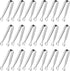 Anytrp Mini Serving Tongs, 18-Packs Stainless Steel Sugar Tongs, 4.3inch Ice Tongs for Kitchen Appetizers, Coffee Bar,
