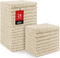 HOMEXCEL Microfiber Washcloths 24 Pack, Highly Absorbent and Soft Face Towel, Multi-Purpose
