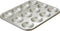 Dexam Non-Stick 12 Cup Mince Pie, Carbon, Grey