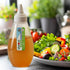 COMPAC HOME Dressing Dispenser - White - Food Storage, Portion Control, Dishwasher Safe, Microwave Safe