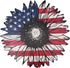 Heoclao 11.81'' American Flag Metal Wall Art, National Flag Metal Sculpture for Home Office Decor