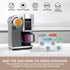 QVN 4 Pack NC700 for Ninja Swirl Pints, Creami Containers Compatible with Series Swirl Creami Maker & Soft Serve Ice