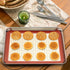 Wildone Baking Sheet with Silicone Mat Set, 4 Pieces (2 Sheets + 2 Mats), Stainless Steel Cookie Sheet Baking Pan