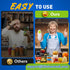 Higher Torque Electric Jar Opener for Seniors with Arthritis, Hands Free Battery Operated, White