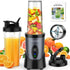 KOIOS 900W Personal Blender for Smoothies and Shakes, Includes 2 No-BPA 22 oz Portable Bottles and Lids