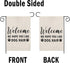 Welcome We Hope You Like Dog Hair Garden Flag Dog Garden Flag Dog Welcome Flag Garden Decor (Dog Hair F)