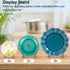 6 Pack 5 Inch Plate Stands for Display, Metal Picture Frame Holder Stand for Artworks, Small Easel for Photos, Platters