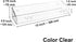 2 Pack 15"L 4.8"W, AMT Acrylic Floating Shelves, x Clear Bathroom Wall Shelves, Bookshelves, Invisible Shelf