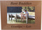 Best Buddies Custom Personalized Wooden Frame - Engraved Natural Alder Wood Picture Photo Frame (4x6 Horizontal)