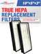 LifeSupplyUSA True HEPA Filter Replacement 2-Pack Compatible with Holmes AER1 HAPF300/HAPF30 (D Filter) and Bionaire