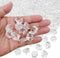 Fake Crushed Ice Cubes, 150 pcs 16*22 mm Artificial Acrylic Crystal Rocks for Vase Fillers and Wedding Decoration