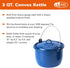 GSI Outdoors 3 qt. Convex Kettle for Soup, Stew, or Water Pot for Camping