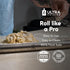 Ultra Cuisine French Rolling Pin for Baking – Tapered Stainless Steel Design with Measurements for Professional or Home