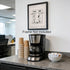 JQ7OL 12x16 Coffee Wall Art Coffee Wall Decor Funny Kitchen Poster Black and White Painting Canvas Pictures Prints
