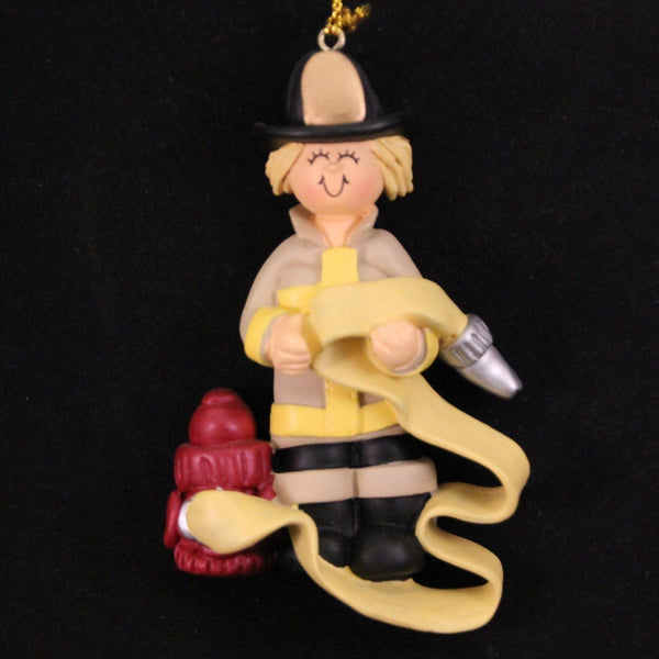 Firefighter, Female, Blonde