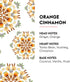 MAISON BERGER 200ml Orange Cinnamon Reed Diffuser Refill, Clear