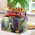 Cat Butterfly Printed Toaster Cover for Anti-Dust & Fingerprint, Cute Kitchen Small Appliance Decor