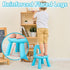 1-3, KidBloom Toddler Chair, Kids Chair for Table with Ergonomic Rainbow Backrest, Durable Small Versatile Plastic