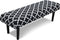 Stretch Bench Covers, Bench Seat Cover, Printed Seat Protector, Washable Slipcover, Rectangle