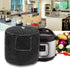 Air Fryer Cover for 6 Quart Instant Pot and Electric Pressure Cooker with Pocket, Dust-Proof Cover, Black