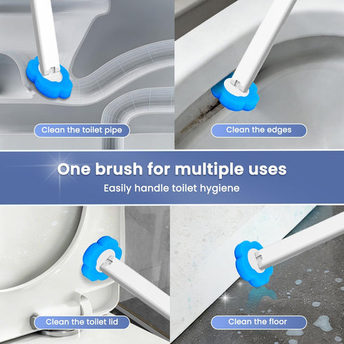 XJDR 2026 Disposable Toilet Brush Cleaning System with Aromatherapy Refills (Ocean, Lemon, Lavender) Includes Cleaning