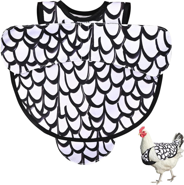 CLYORA Chicken Saddles for hens, Chicken Apron Back Protector for Hens with Adjustable