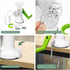Cookies,Green(3 1, LHS Manual Meat Grinder, Heavy Duty Meat Mincer Sausage Stuffer,Hand Grinder with Stainless Steel