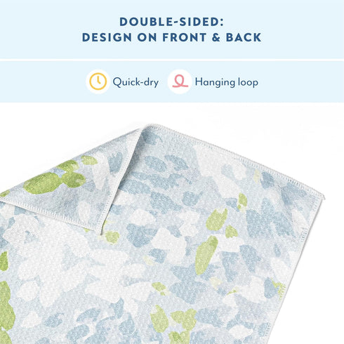 Set, Set 6 ELYN Microfiber Kitchen Dish Cloth Quick-Dry & Absorbent Waffle Weave Cleaning Towels, of Wash Cloths, Paper