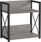 Giikin 2 Tier Countertop Shelf Organizer - Grey Desktop Coffee Organizer, Spice Rack for Kitchen