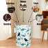 LANGYASHAN Laundry Basket - Canvas Fabric Collapsible Organizer for Storage Bin, Toy Bins, Gift Baskets (Full Dinosaur)
