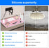 Bathroom Sink Cover,Foldable Makeup Brush Cleaning Mat Silicone Sink Topper for Countertop Heat Resistant Makeup Organizer Mat Space Saving by Qivine