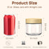 4 Pack 10oz Overnight Oats Containers with Bamboo Lids, Glass Jars with Airtight Lids for Meal Prep, Wide Mouth Mason