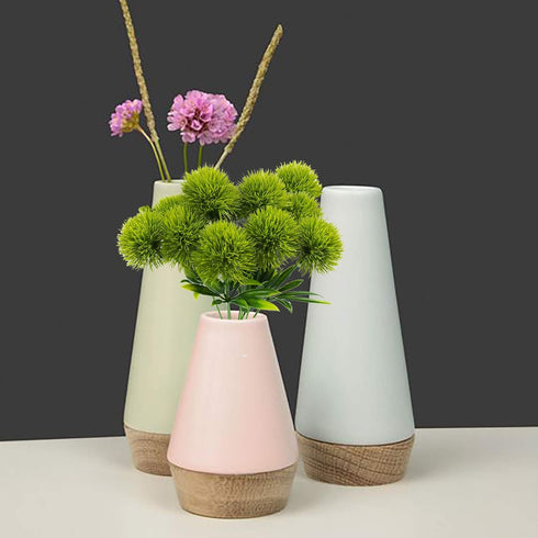 Uieke 10 Pcs Dandelion Artificial Flowers, Fake Plants Bouquet for Home Decoration, Wedding Decor, Green