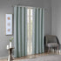 Grommet 50x54, Sun Smart Maya Blackout Curtain Patio Single Window, Textured Heatherd Print, Top Living Room Decor