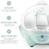 Elite Gourmet Electric Egg Cooker: 7 Egg Capacity Soft, Medium, Hard-Boiled Poacher with Auto Shut-Off and Buzzer