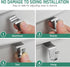 Vinyl Siding Hooks (30 Pack), Heavy Duty Hangers Clips for Hanging Outdoor Lights and Wreath Decor