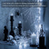 inpmrl 12 Pack 7ft 20 (12 Pack LED Fairy Lights, LED Battery Operated Silver Wire String Lights, Cool White Mini Starry
