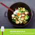 Silicone Rubber Spoonulas Pack of 3 (9.5/14/16-Inch), Commercial Silicone Spoonulas, Resistant to 500?, Dishwasher Safe