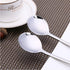 2 Pieces Korean Soup Spoons, Long Handle Stainless Steel Rice Spoon for Home or Restaurant Use
