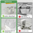 2 Countertop, Ultra Absorbent Stone Sponge Holder for Kitchen Sink, Slot Diatomite Dish Brush Sponge Holder, Diatomite