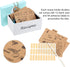 Outus 36 Pieces Recipe Card Dividers Tabs: 24 Labelled and 12 Blank Tabs with 60 Adhesive Labels for 4 x 6 Inch Cards.