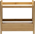 Sorbus 2-Tier Bamboo Countertop Shelf with Hidden Drawer, Makeup Organizer, Multi-Purpose Storage for Skincare