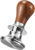54mm Tamper Replacement for Breville - Adjustable Depth Stainless Steel and Solid Wood Coffee Tamper for Home Barista