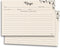 Spacious Recipe Cards 4x6” - 50 Count, Double-Sided Thick Card Stock for Recipe Box and Binder