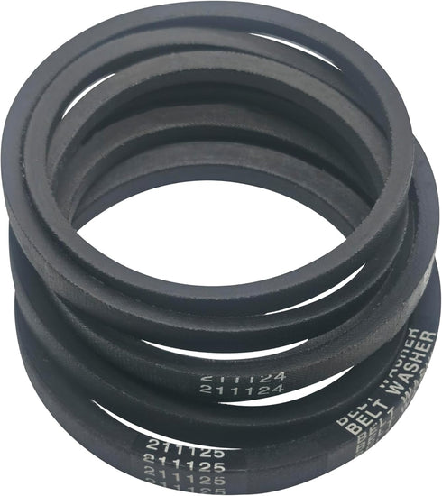 211125 Drive Belt & 211124 Pump Belt for Whirlpool Maytag Washing Machine, Replaces 211124 211125